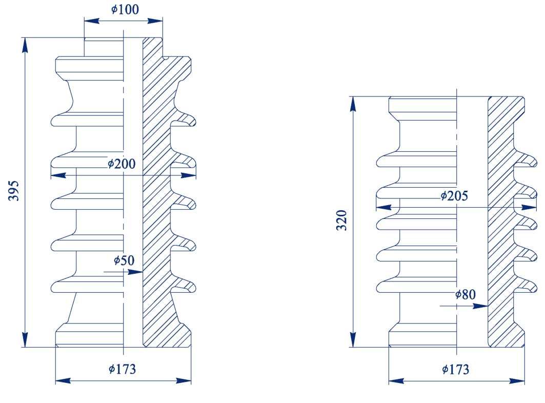 П 395/50 УХЛ, 1; П 320/80 УХЛ, Т 